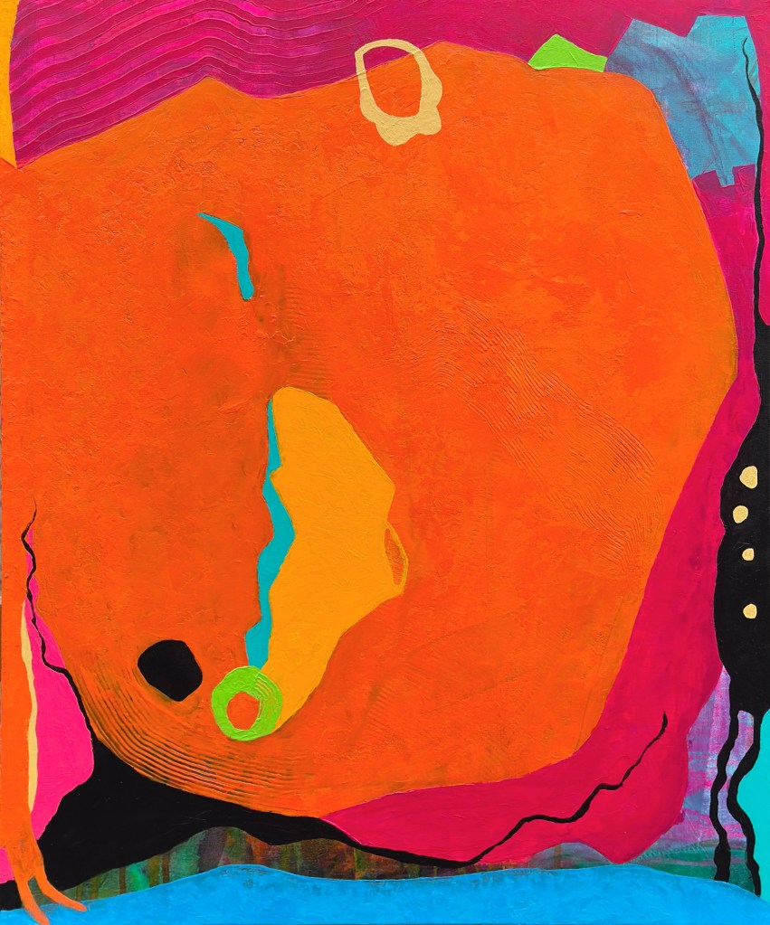 Interval, Acrylic on Canvas, 60cm x 50cm