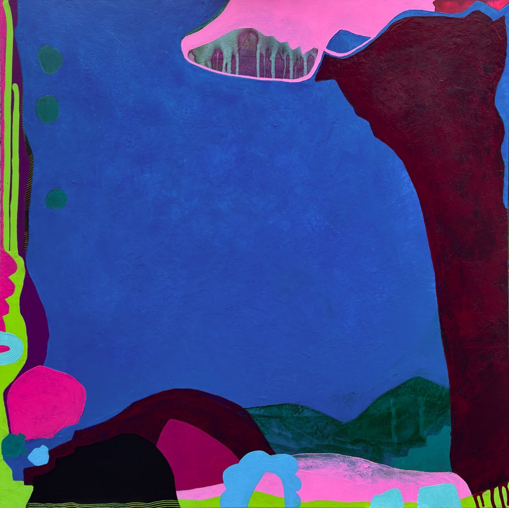 Interior Load, Acrylic on Canvas, 80cm x 80cm