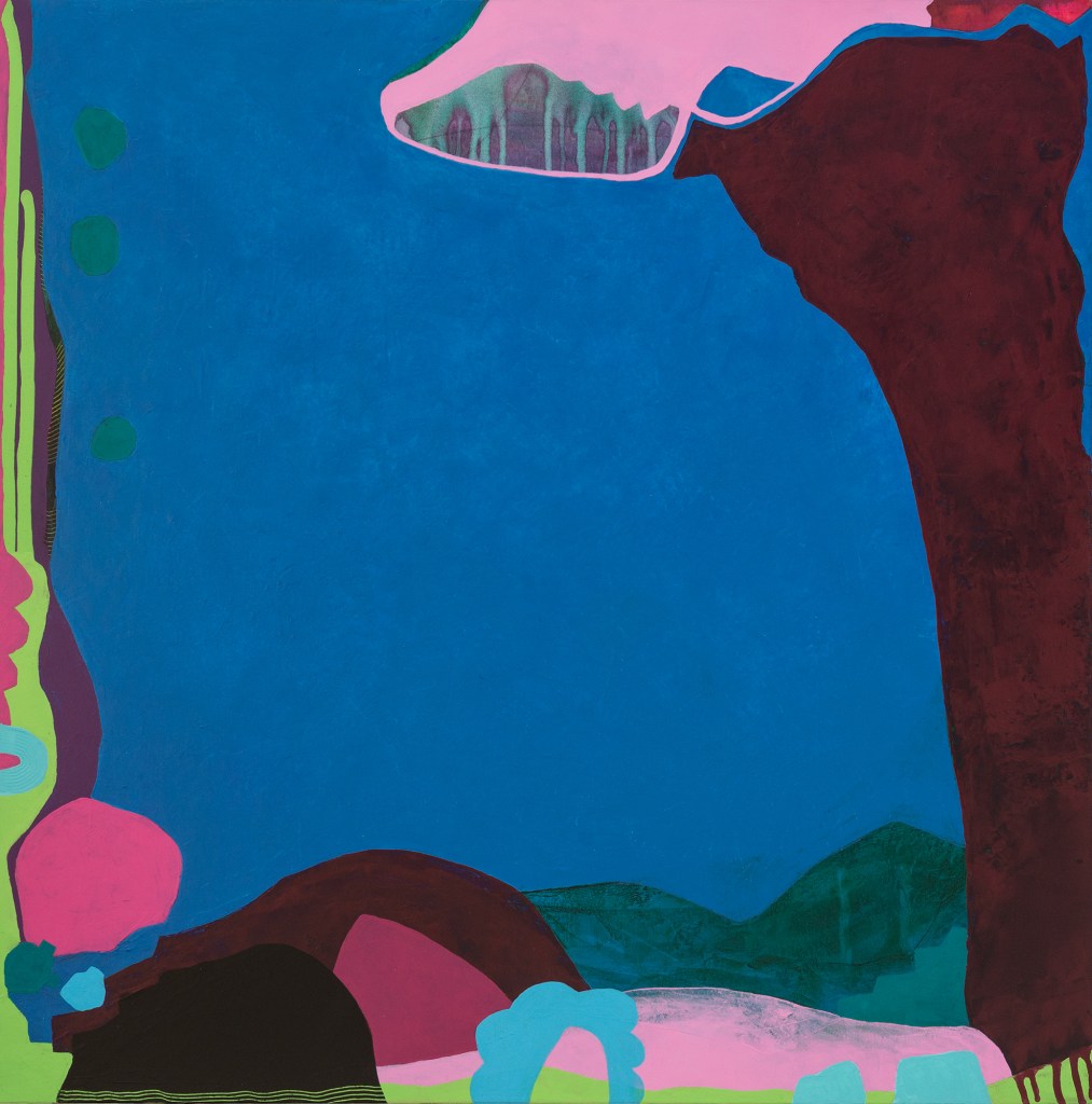 Interior Load, Acrylic on Canvas, 80cm x 80cm